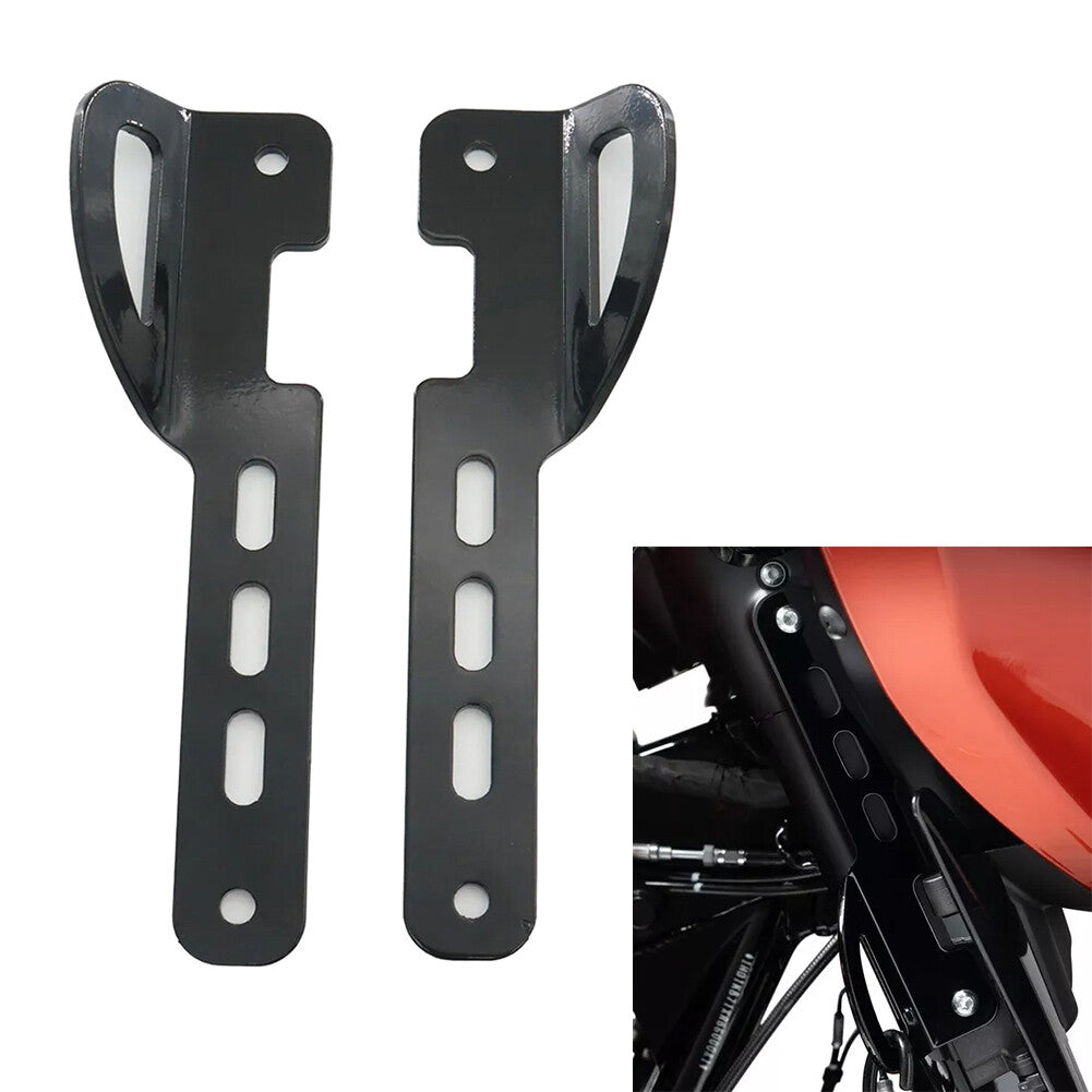 Front Tie Down Brackets Holder for Harley Touring Street Glide FLHXSE 2023-24