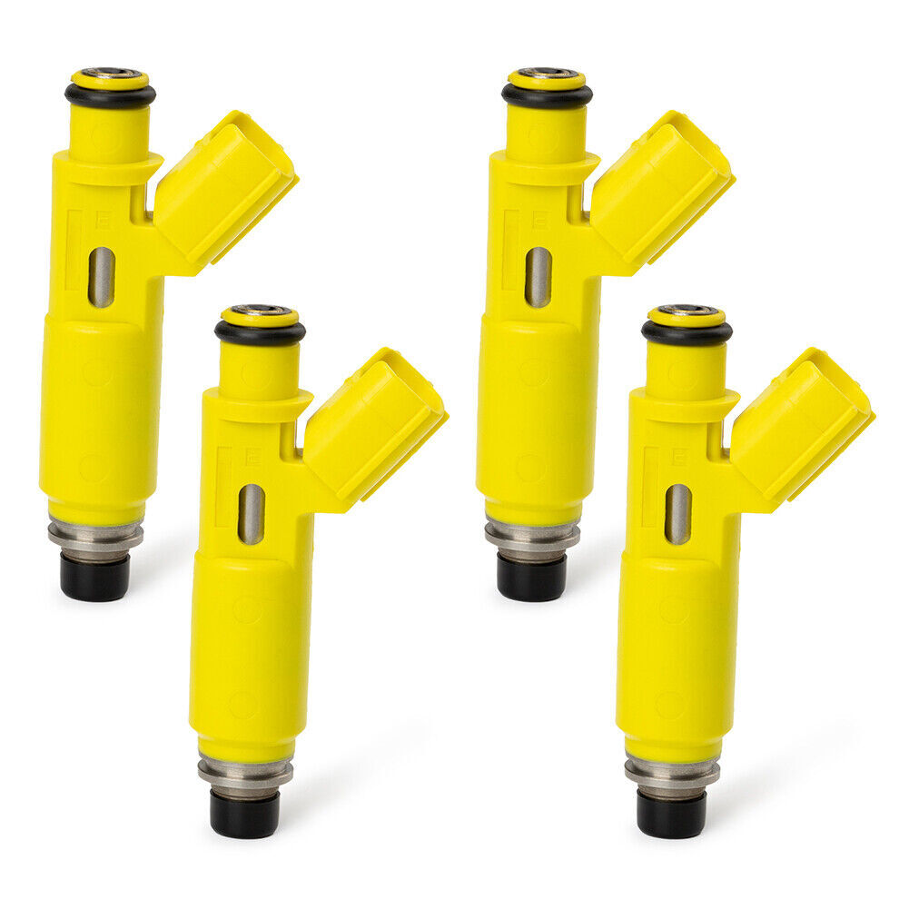 4PCS Fuel Injectors Flow Matched 23250-28050 2001-2003 for Toyota RAV4 2.0L New