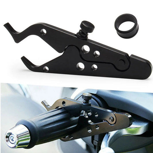 Motorcycle Wrist Grip Cruise Control Throttle Grade Aluminum Retainer Lock Tool
