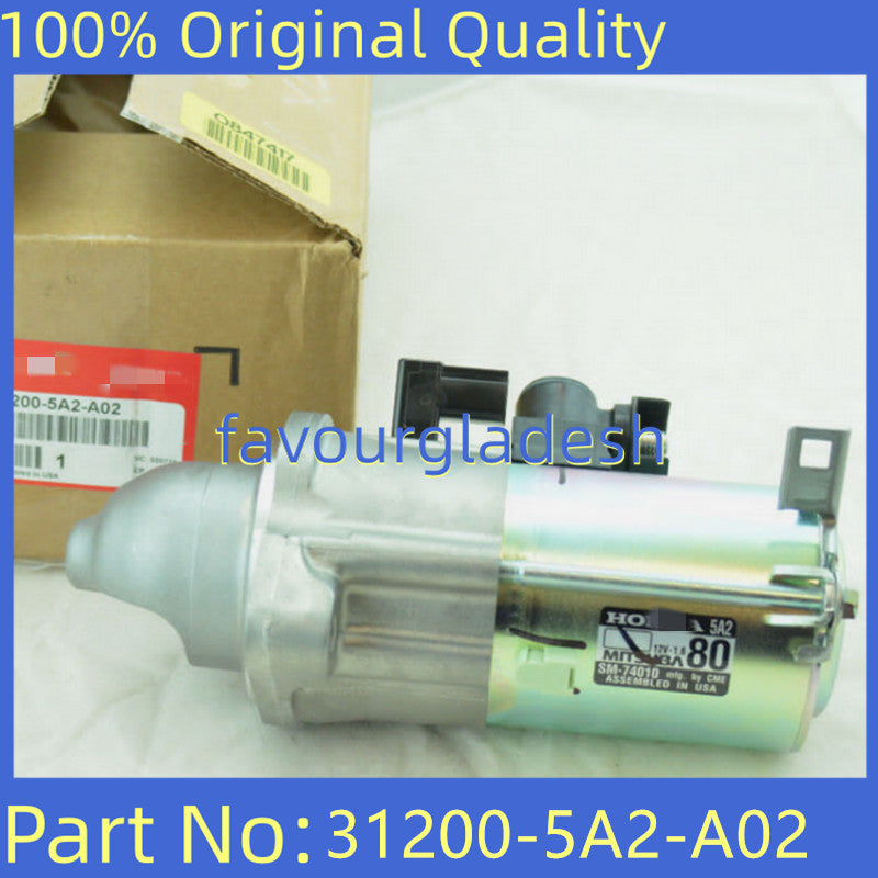 Starter for Honda Accord L4 2.4L K24W1 Manual Transmission 13-17 31200-5A2-A02