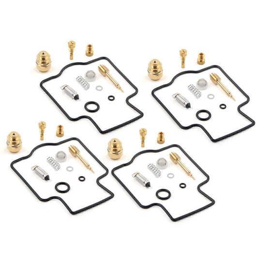 Fit for Kawasaki ZXR400 1991-1999 ZXR 400 Carburetor Re2x Kit Rebuild Set 4 Sets