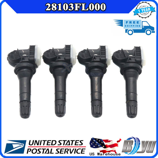 NEW TPMS Tire Pressure Sensor Set of (4) for Subaru Impreza Crosstrek 28103FL000