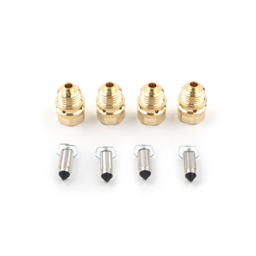 for honda ST1100 ST1100A 91-01 4X Carburetor Rebuild Kit Floating Needle for Seat