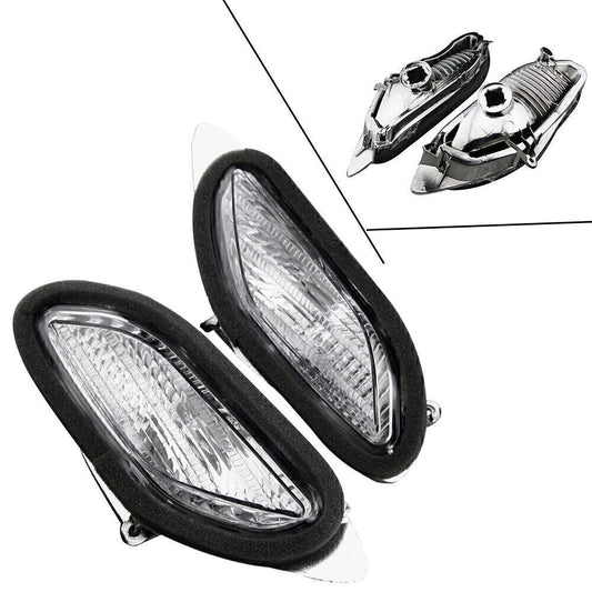 Turn Signals Lights Indicator Lamp Clear Lens Cover for Honda ST1300 2002-2009