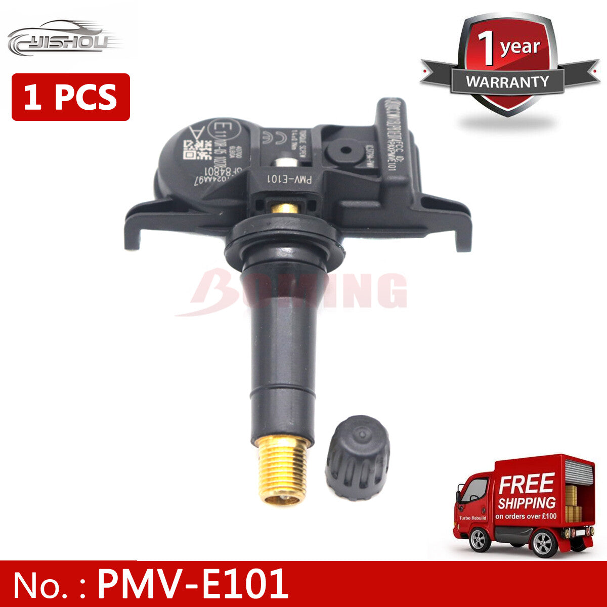 The all-new PMV-E101 40700-62B0A TPMS tire pressure sensor is compatible with for Nissan 's PMV E101