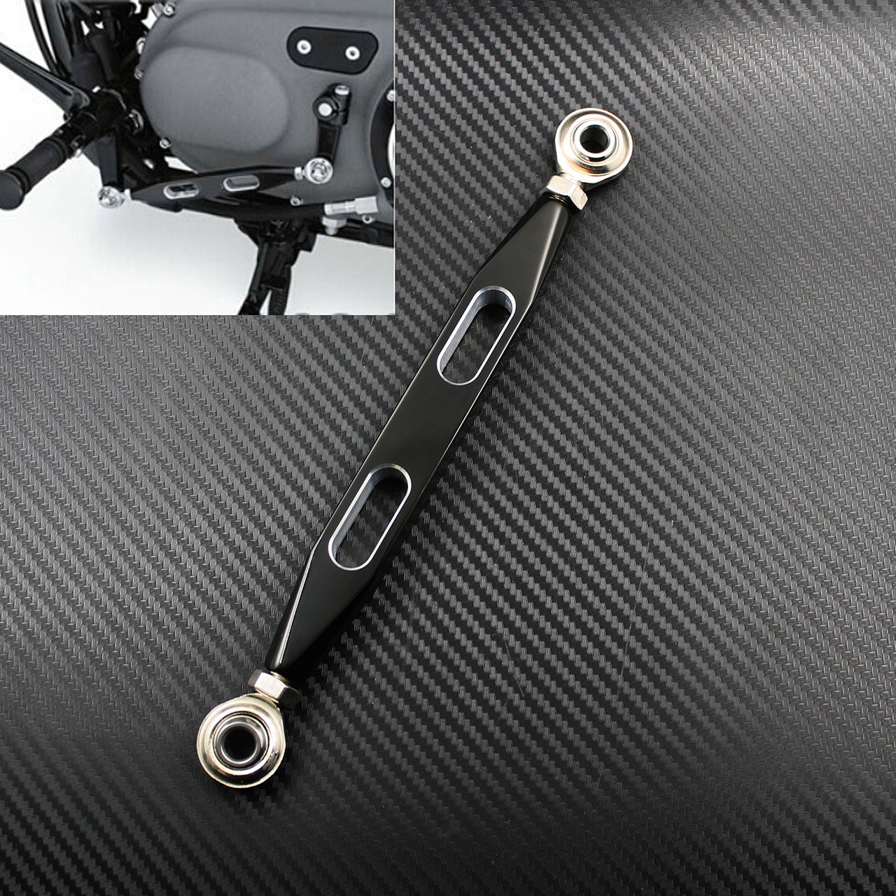 Motorcycle Shift Linkage CNC Gear Shift lever 220mm Fit for Harley sportster 883