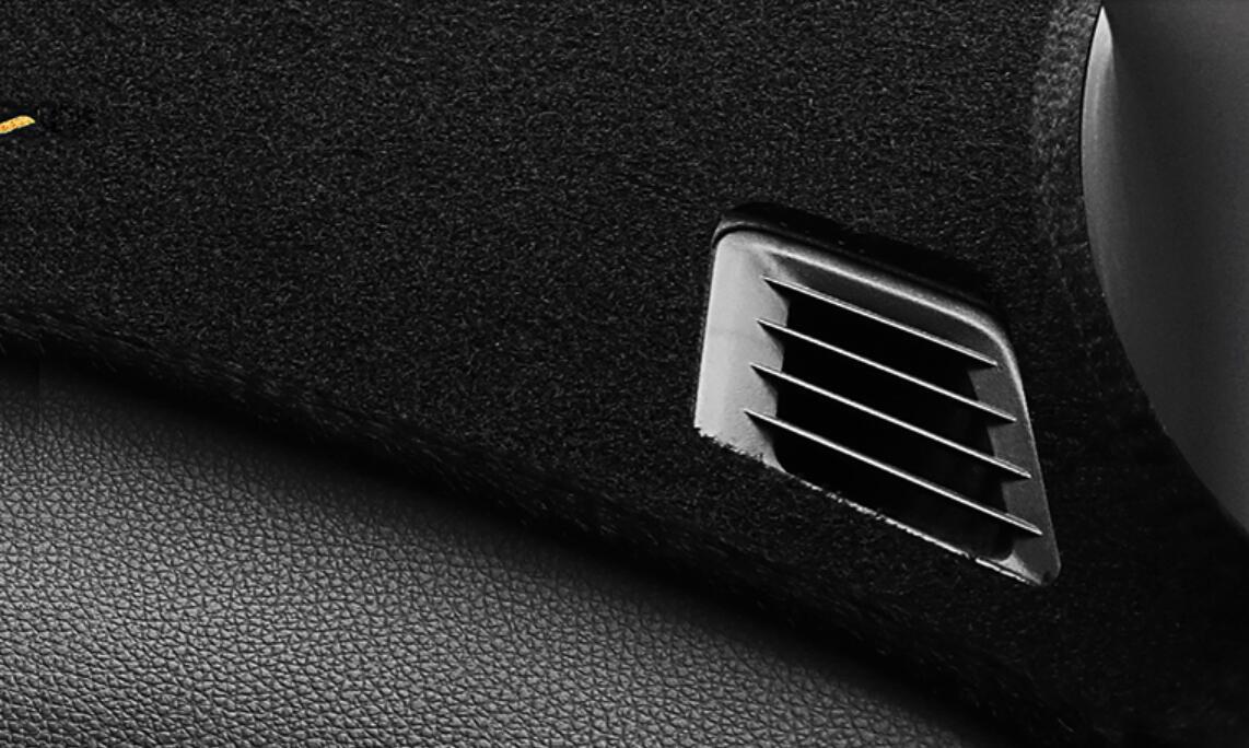 Black dashboard protector cover, dashboard protector pad, dashboard for Honda for Civic sedans 2016 - 2020