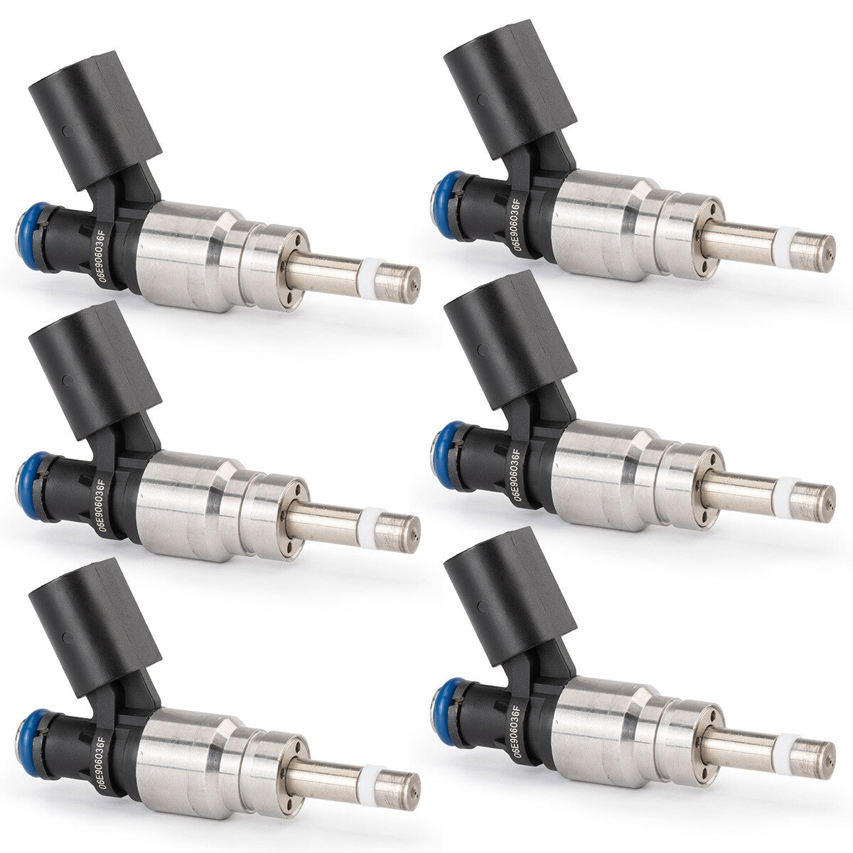 6 fuel injectors for Audi A6 for A8 S: 06E906036C, 06E906036E, 06E906036F, 06H906036G