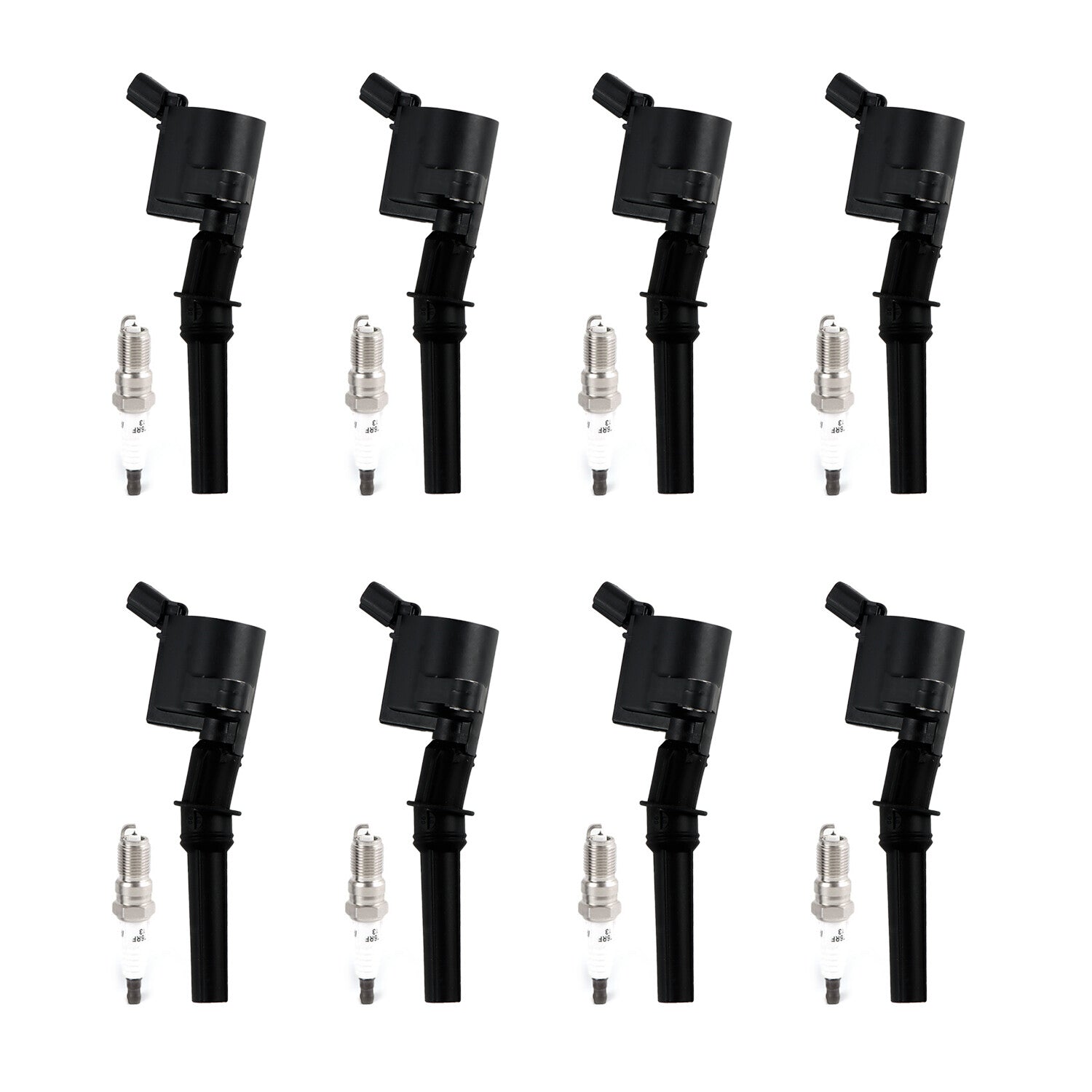 8 Ignition Coil  8 Iridium Spark Plug for Ford F150 5.4L 4.6L 6.8L FD503 SP413