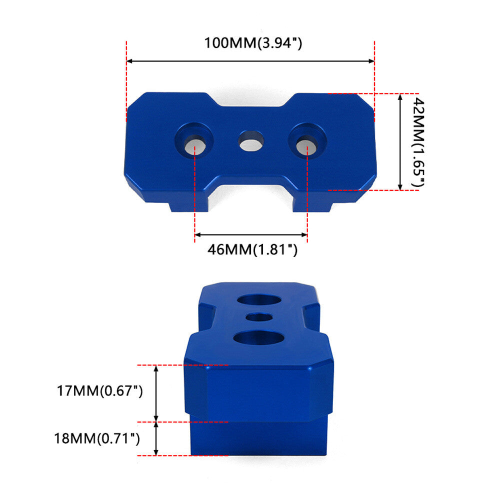 Transmission Mount Insert For B8 Chassis for Audi for A4 S4 RS4 for A5 S5 RS5 Q5/SQ5 Blue