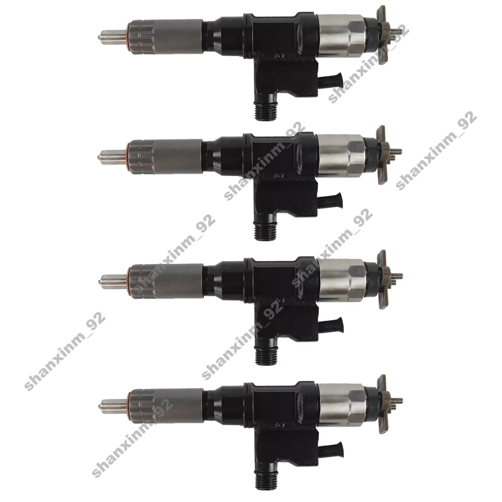 4x Fuel Injectors For 01-07 for Isuzu NPR NPR-HD 4HK1 095000-5471 8-98151837-0
