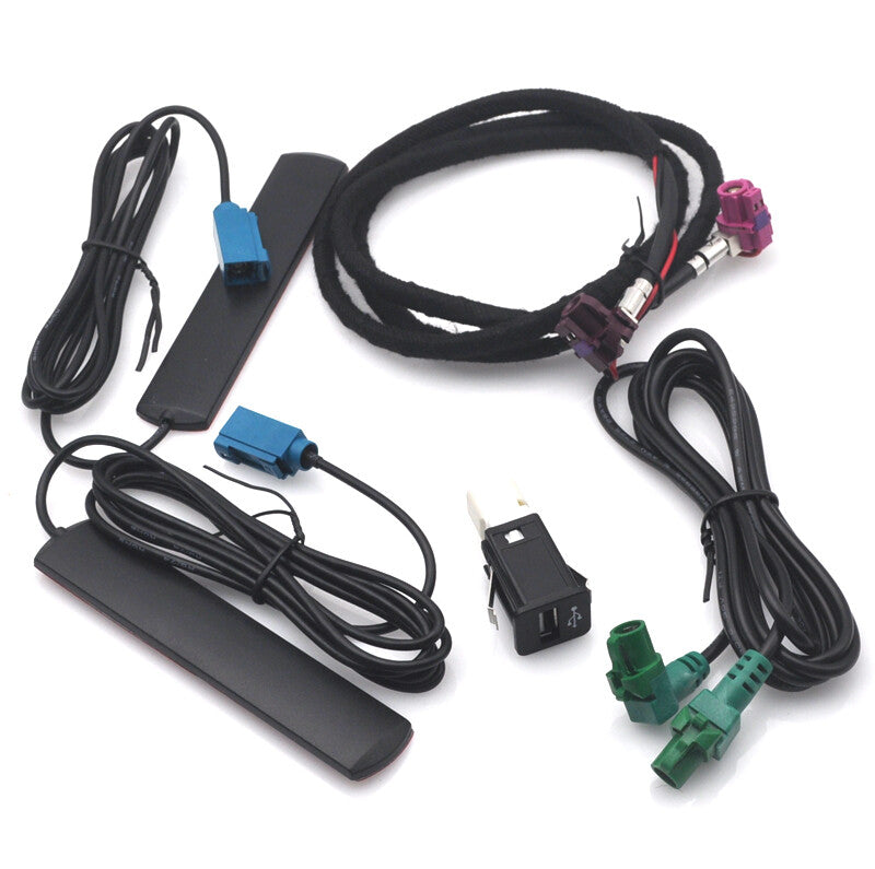 Retrofit cable Bluetooth carplay antenna for BMW F01 F10 F30 F32 F34 NBT EVO ID6