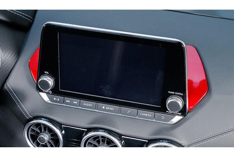 for Nissan Sentra Sylphy 20-22 Bright Red Central Console Navigation Cover Trim