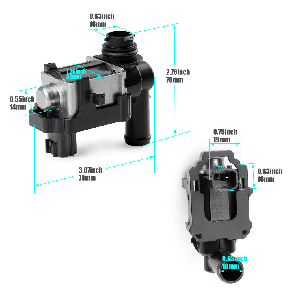14935-JF00A Fit for NISSAN Vapor Canister Purge Solenoid Evap Vent Control Valve