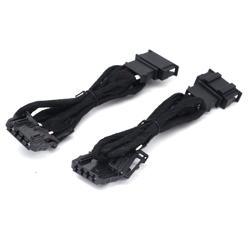 2x Retrofit Tweeter Speaker Rear Door cable splitter from sub for vw for golf mk7