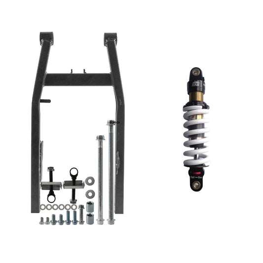 Rear swingarm suspension kit, F 12-inch wheels, dirt pit bike cooler, 110cc 125