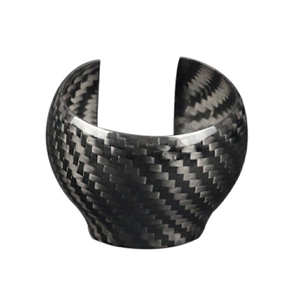 Carbon Fiber Gear Shift Knob Head Cover Trim for 2013-2018 14 15 for Audi Q3 Black