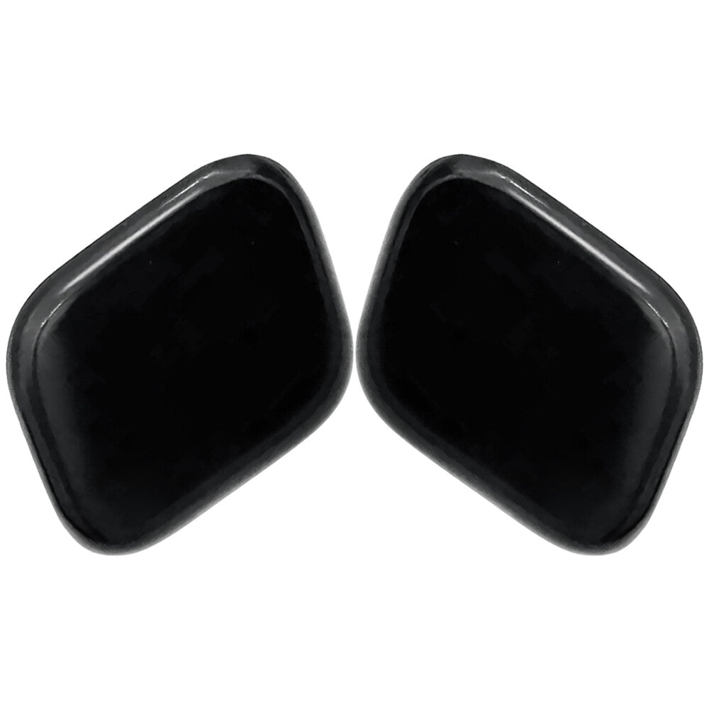 2x LH RH Headlight Washer Spray Nozzle Cover Unpainted Fits for Sorento 13-14