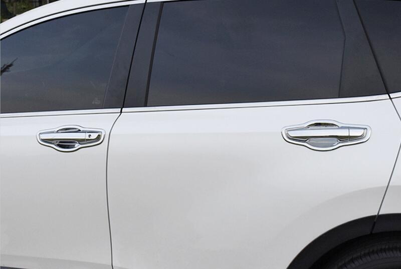 Chrome ABS Outer Side Door Handle Cover Trims Kit for Honda CRV CR-V 2012-2016