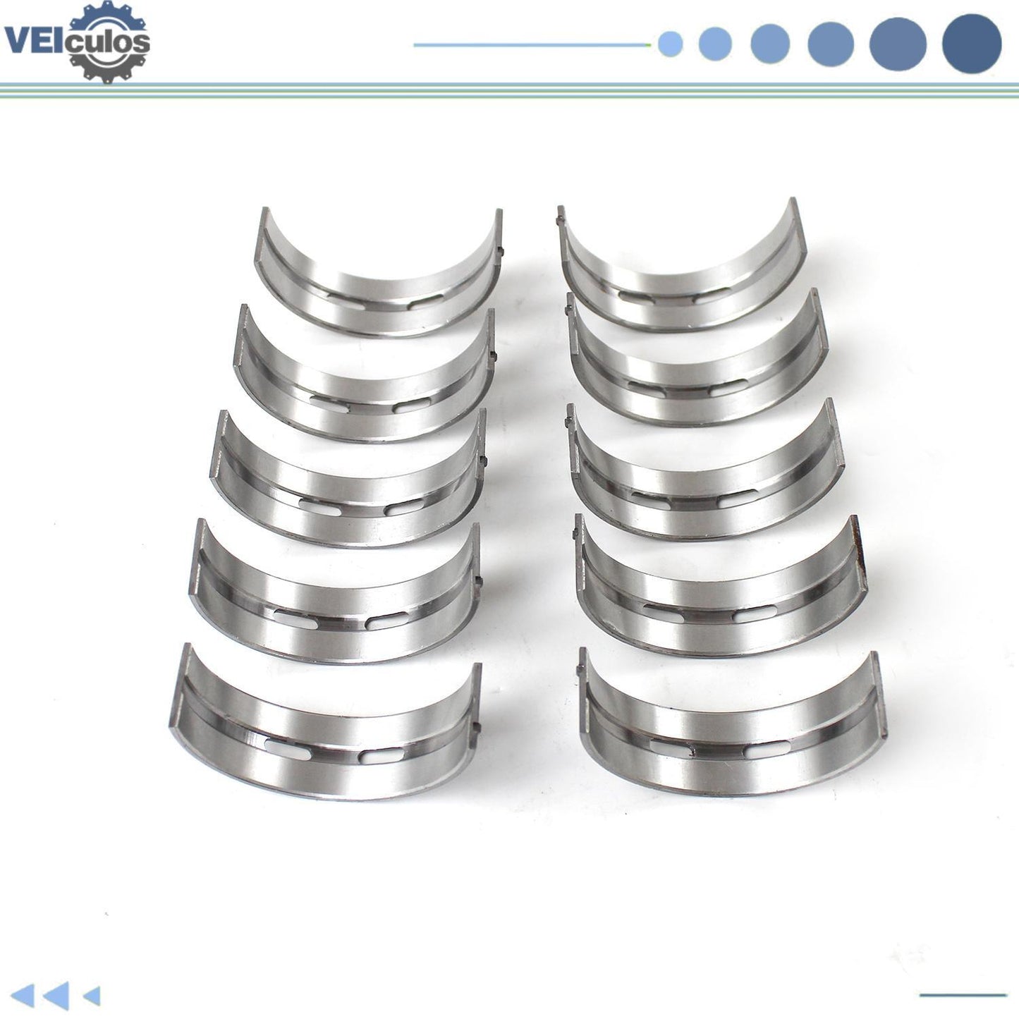 Crankshaft Main Bearings for Mercedes-Benz C200 W205 E200 W212 W213 GLK250 2.0
