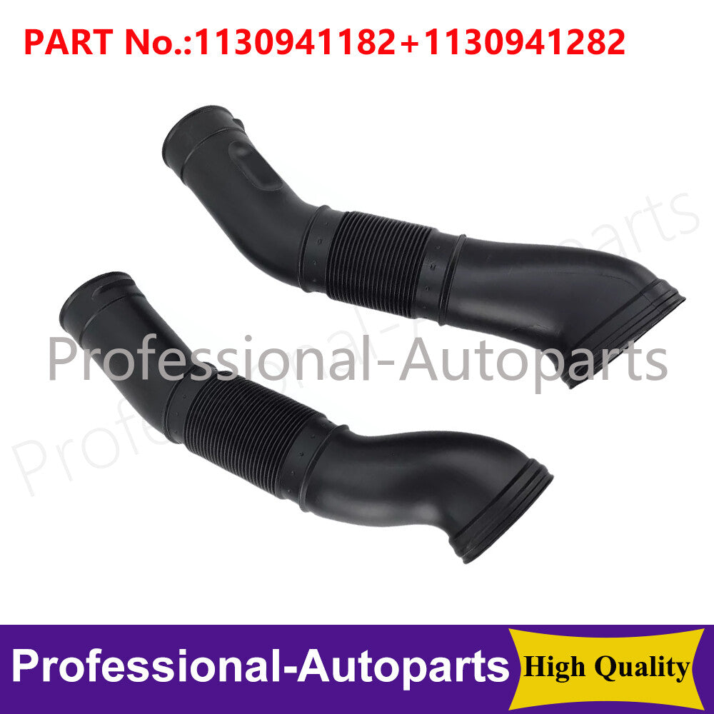 Set of 2 Air Intake Hose LeftRight Fit for Mercedes-Benz S500 S430 2000-2006