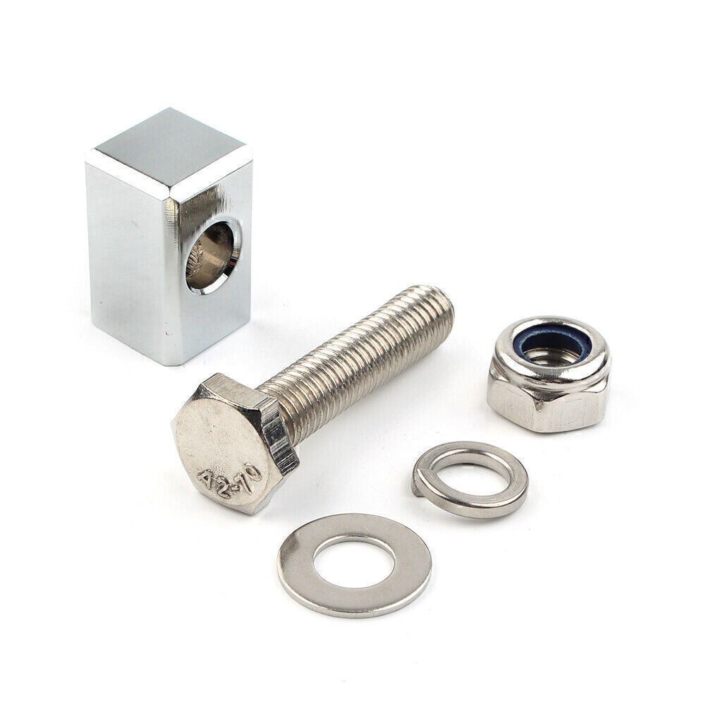 Headlight Mounting Block for Harley Headlamp Custom Headlight Mount Chrome