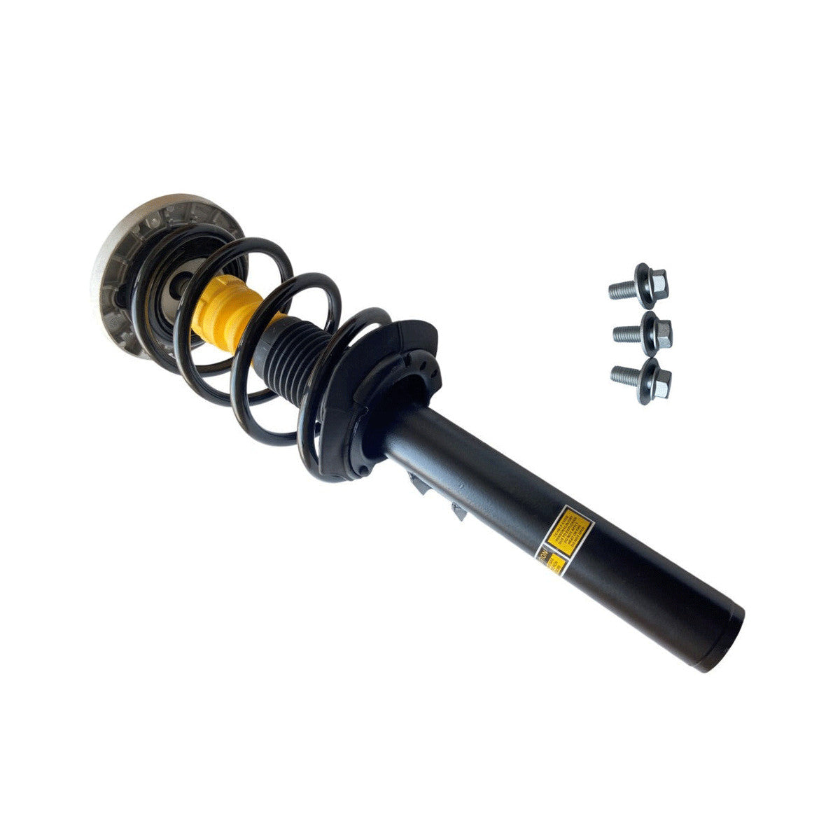 A pair of front shock absorber coil spring struts with EDC for BMW X3 F25 11-17 and X4 F26 2015-18