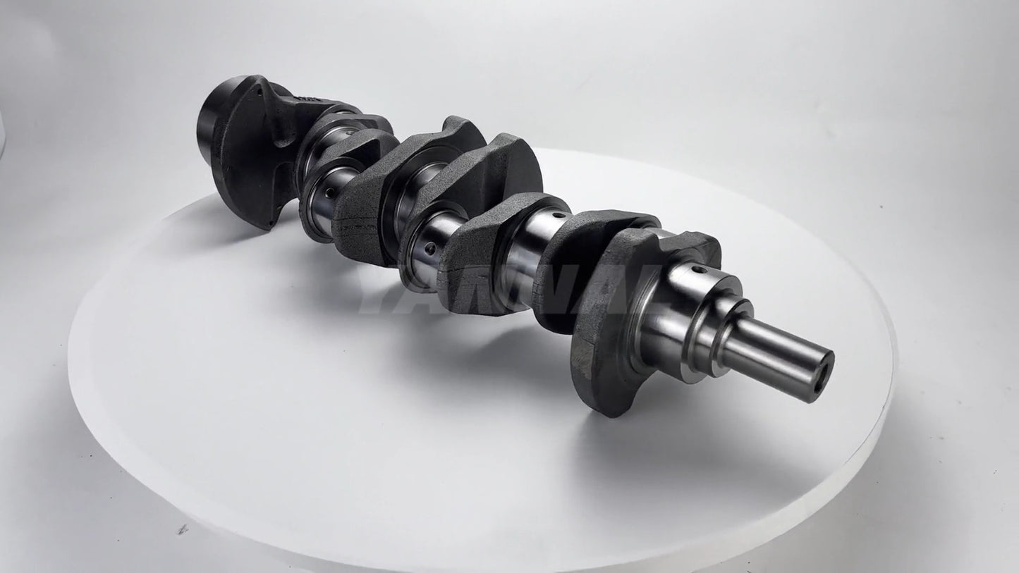 The all-new 4JK1 crankshaft is suitable for Isuzu excavator engines.