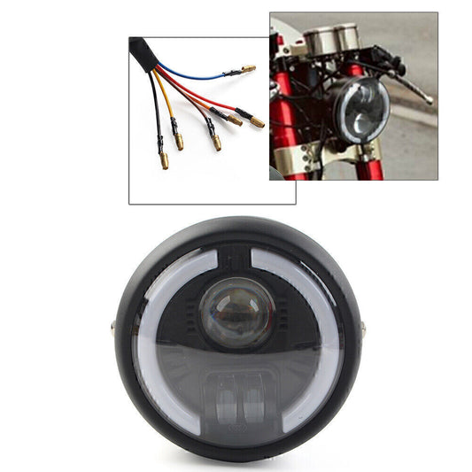 5.75 LED Headlight Hi/Lo DRL Turn Signal Fit for Harley Yahama for Suzuki Motorcycle