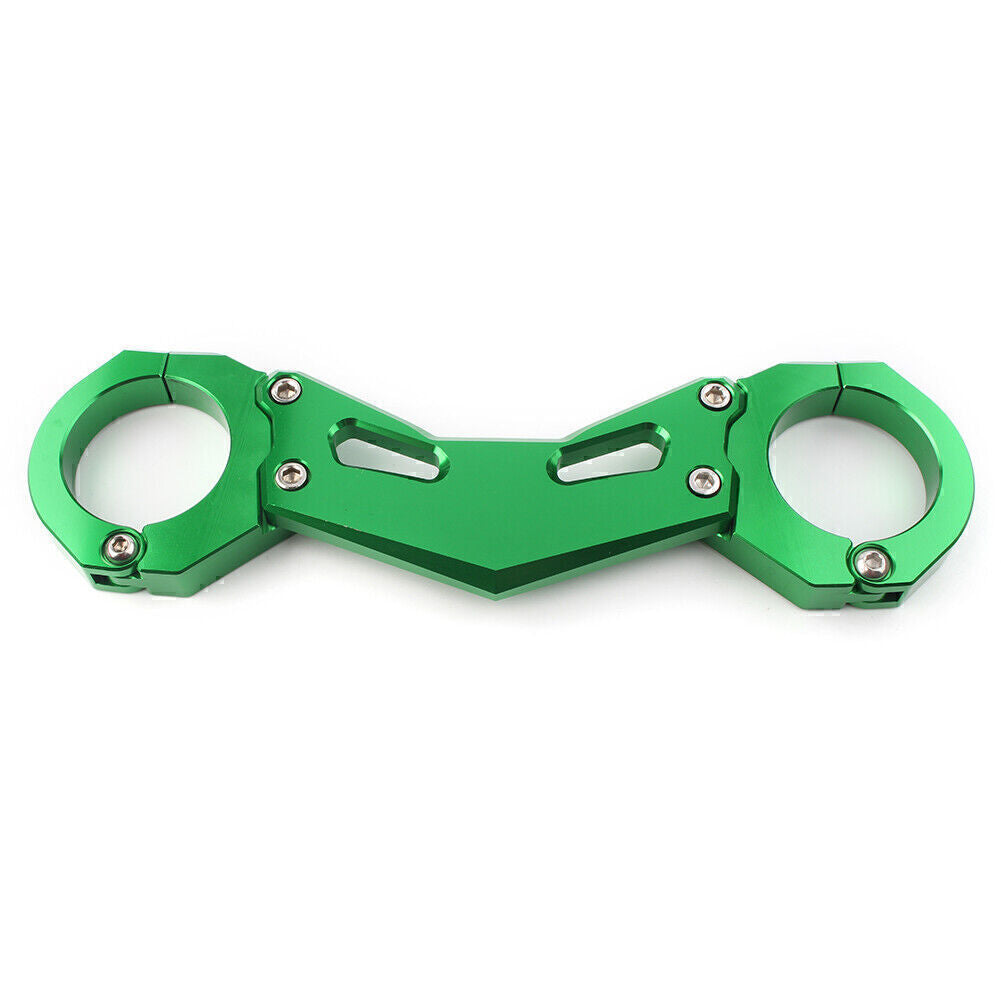 2pcs CNC Green Balance Shock Front Fork Pad for KAWASAKI Z900 2017-2019 18