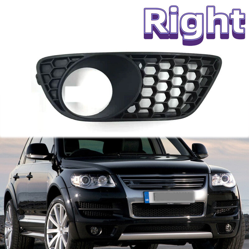 Right Front Bumper Fog Light Cover Grille Grill for VW Touareg Rline 2007-2010