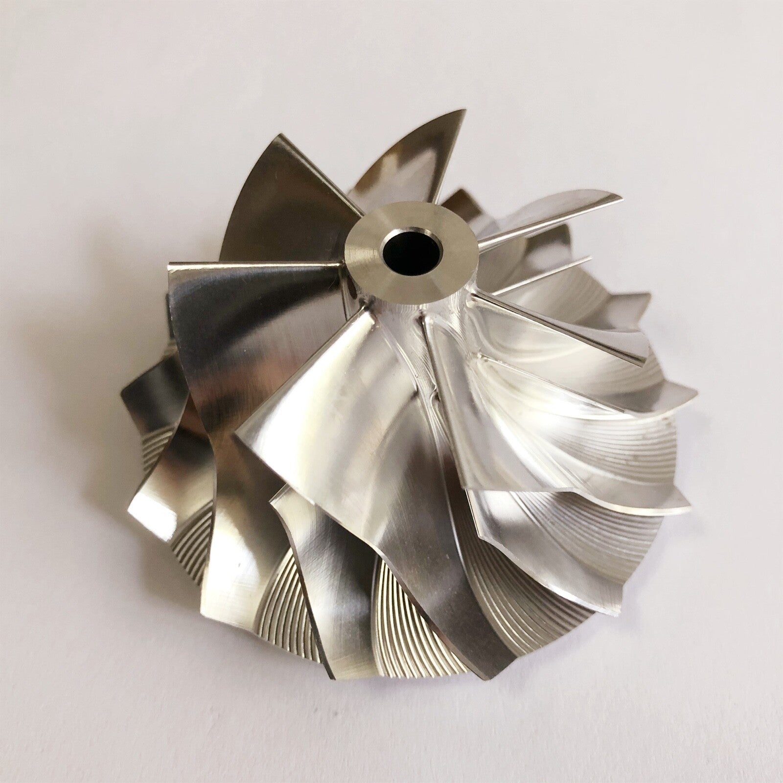 GTB2260V 784369-0002 44.52/60.01mm 7+7blades Performance billet compressor wheel