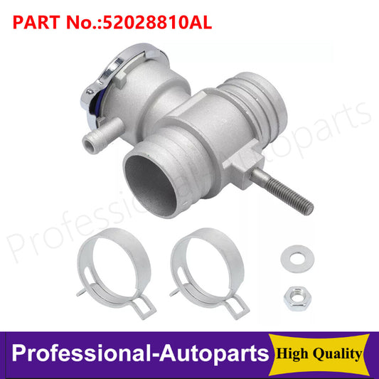 Aluminum radiator coolant filler neck and cap suitable for Dodge Dakota V6 239 3.9L