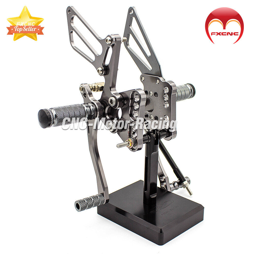 Suitable for Suzuki GSXR1000 K5 K6 2005-2006 CNC adjustable footrest, foot spikes, and gear set.