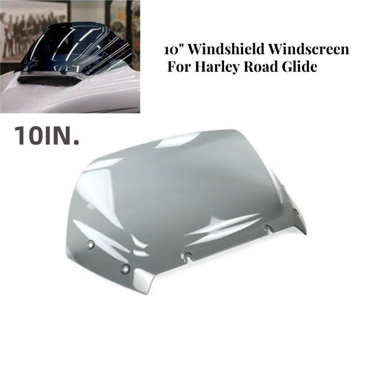 Grey 10 Windshield Windscreen for Harley Road Glide CVO/SE FLTRXSE FLTRX 24-UP