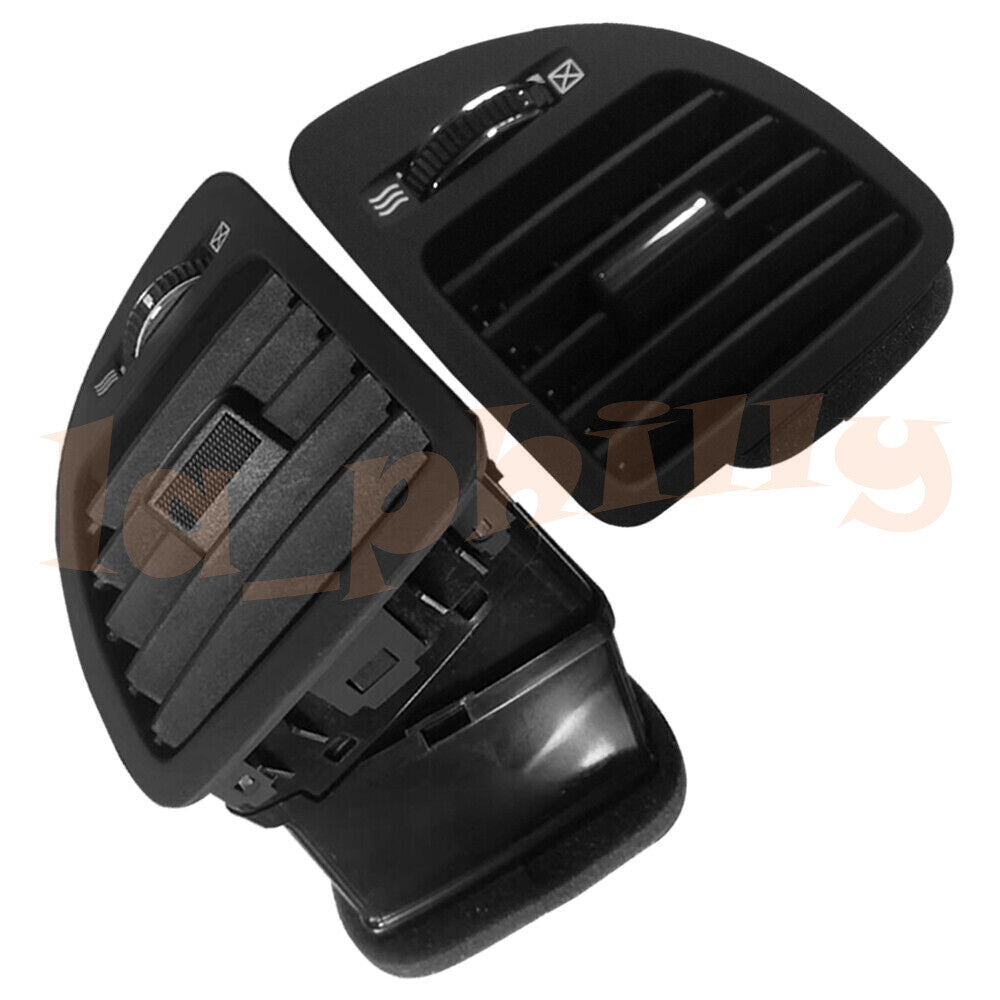2x Left Right Side A/C Air Outlet Vent Duct Black Fit For Sportage 2005-10