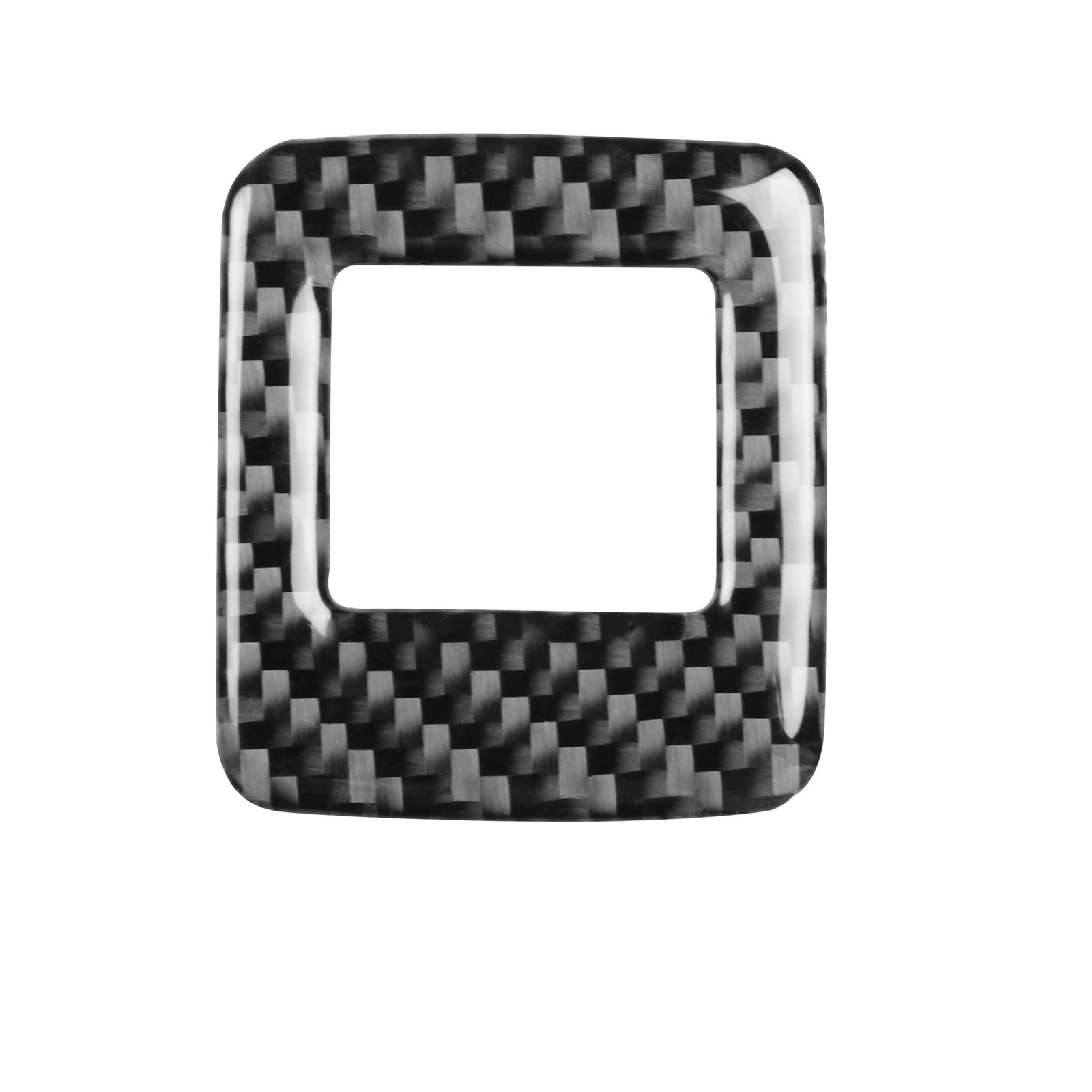 Carbon Fiber Interior Floor Console Button Trim for Mazda MX-5 Miata 2009-2015