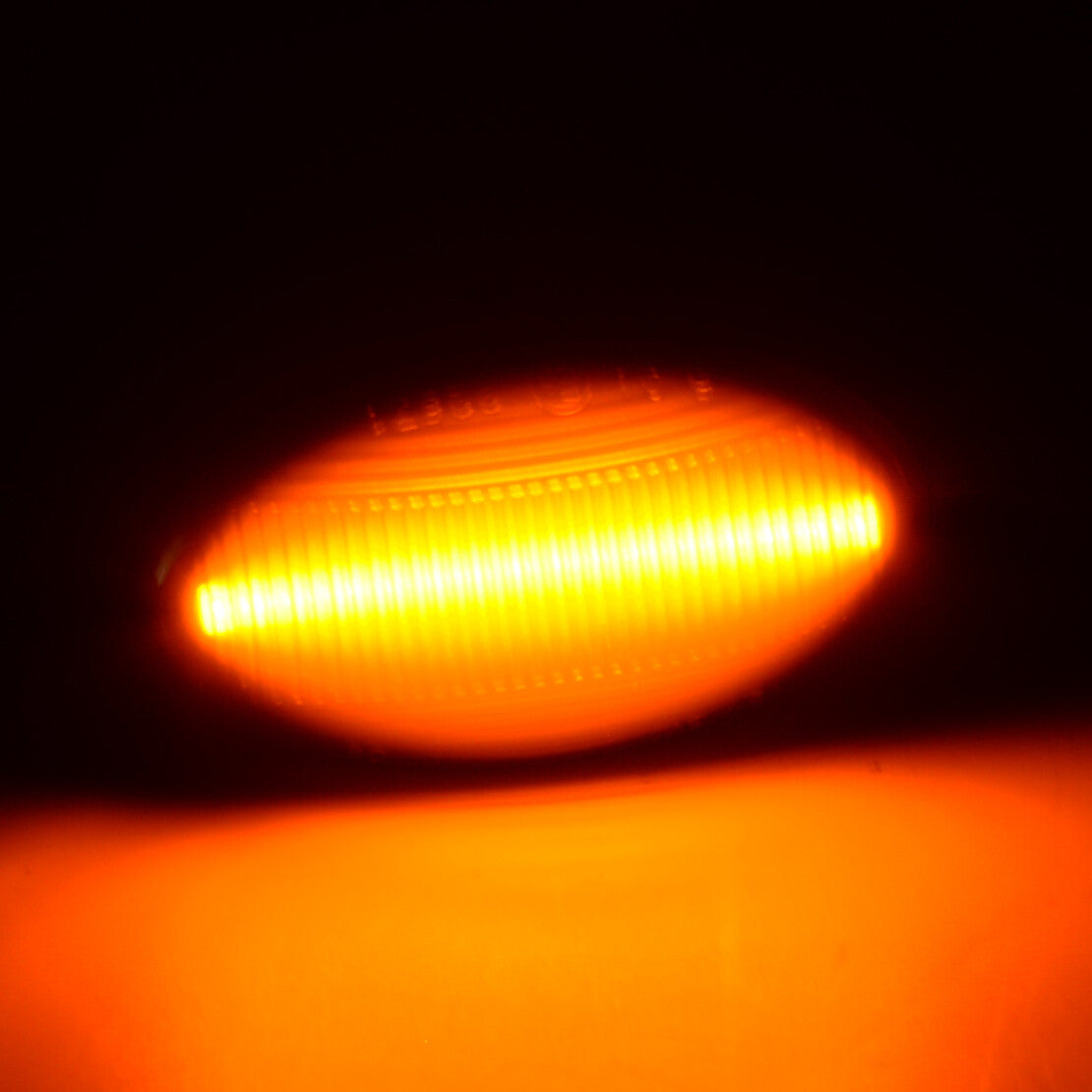 ABS Black LED Side Marker Fender Light Indicator Fit for Mini Cooper R50 R52 R53