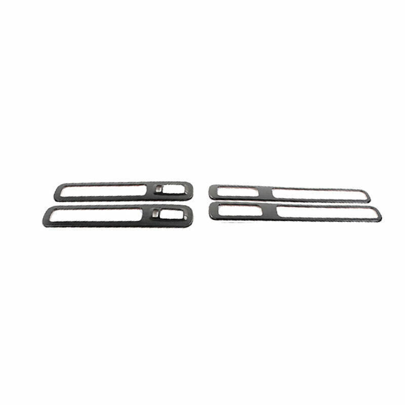 Rear Air Outlet Vent Frame Trim Fit for Nissan Armada Y62 17-20 Black Wood Grain