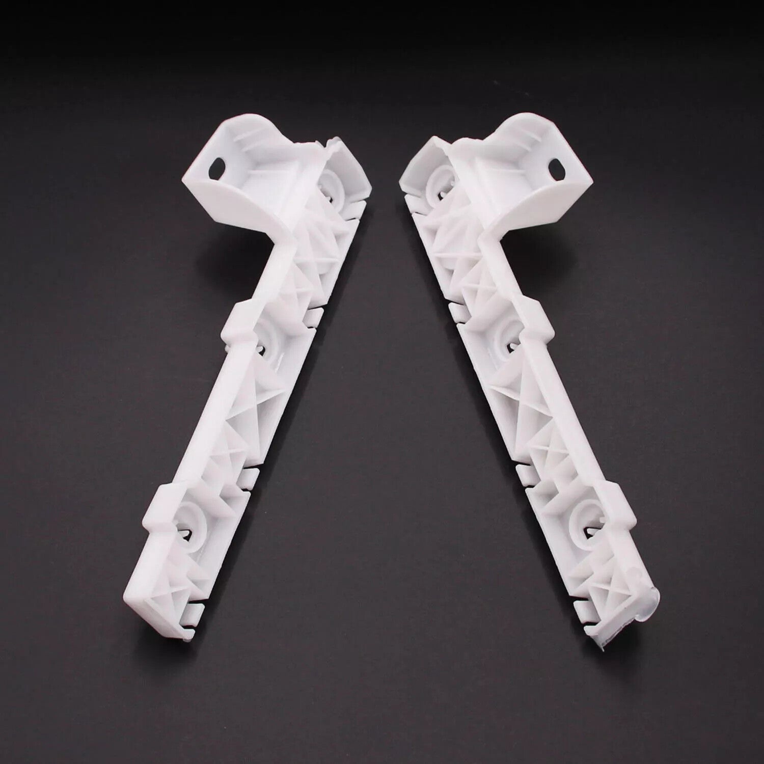 for Mitsubishi Lancer 08-17 Front Left Right Side Bumper Bracket Pair 6400A404