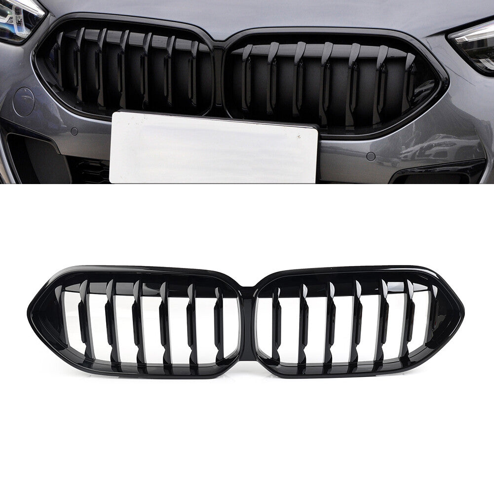 Single Line Front Bumper Center Kidney Grille Grill for BMW 2 Series F44 4-Doors