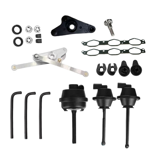 Metal Intake Manifold Air Flap Runner w/Bearing Repair Kit for Benz 2005-2011