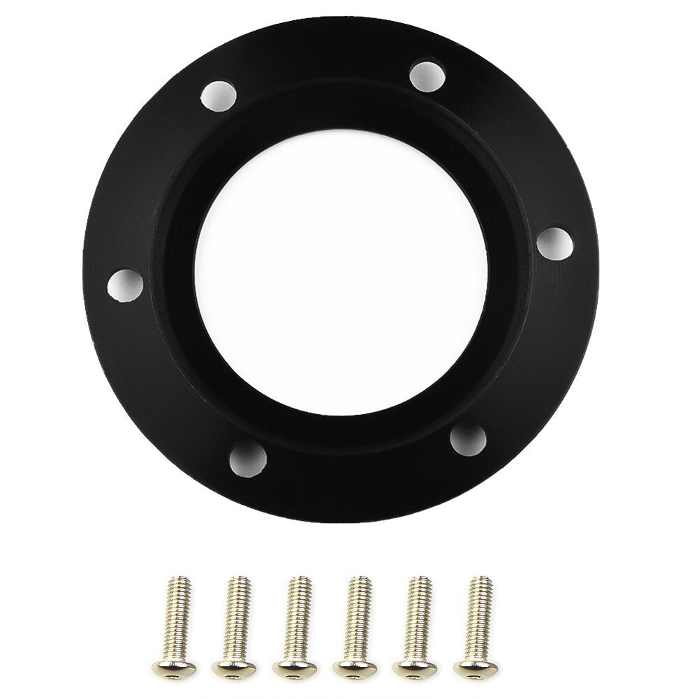 New Car Racing 6 Hole Aluminum 84mm Steering Wheel Horn Button Ring For MOMO/NRG
