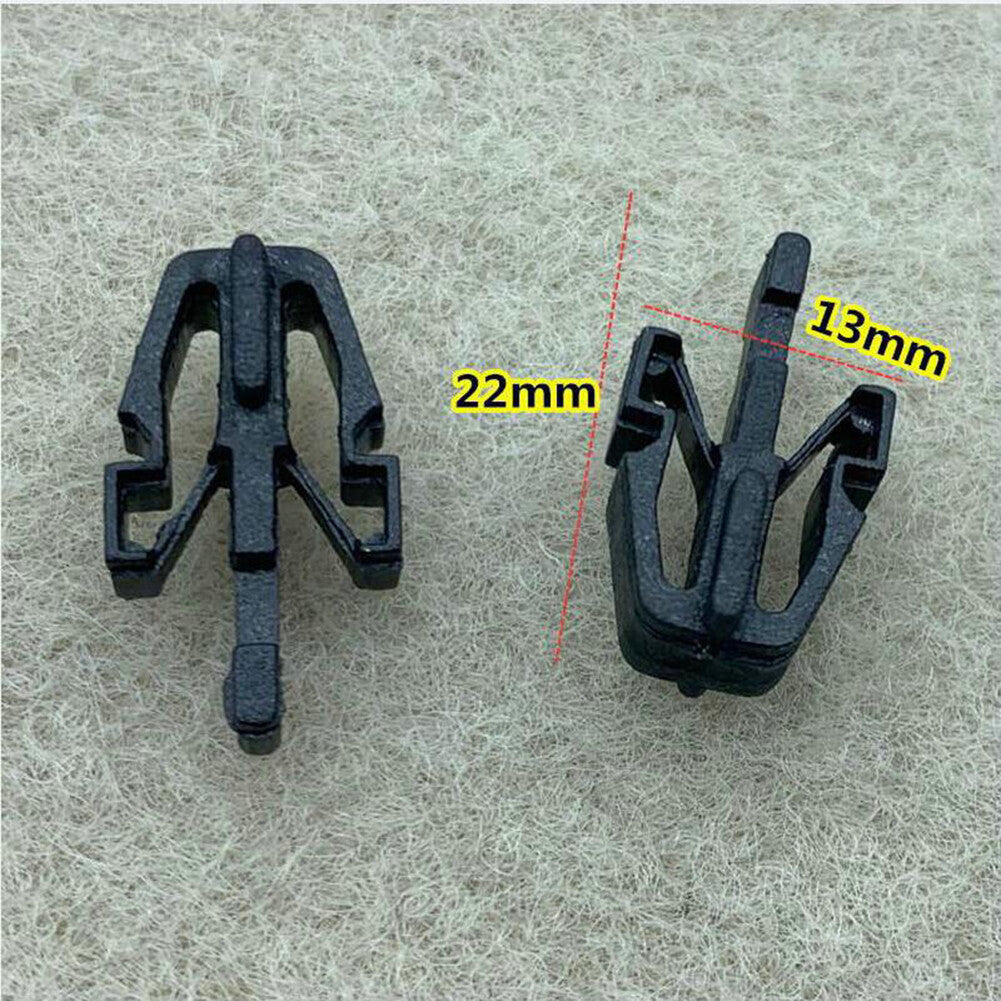 10 Car Grille Panel Trim Retainer Clips for Mitsubishi