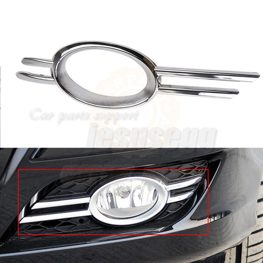 Chrome Left Bumper Fog Lamp Grille Trim Fit for Mercedes-Benz 07-09 E CLASS W211