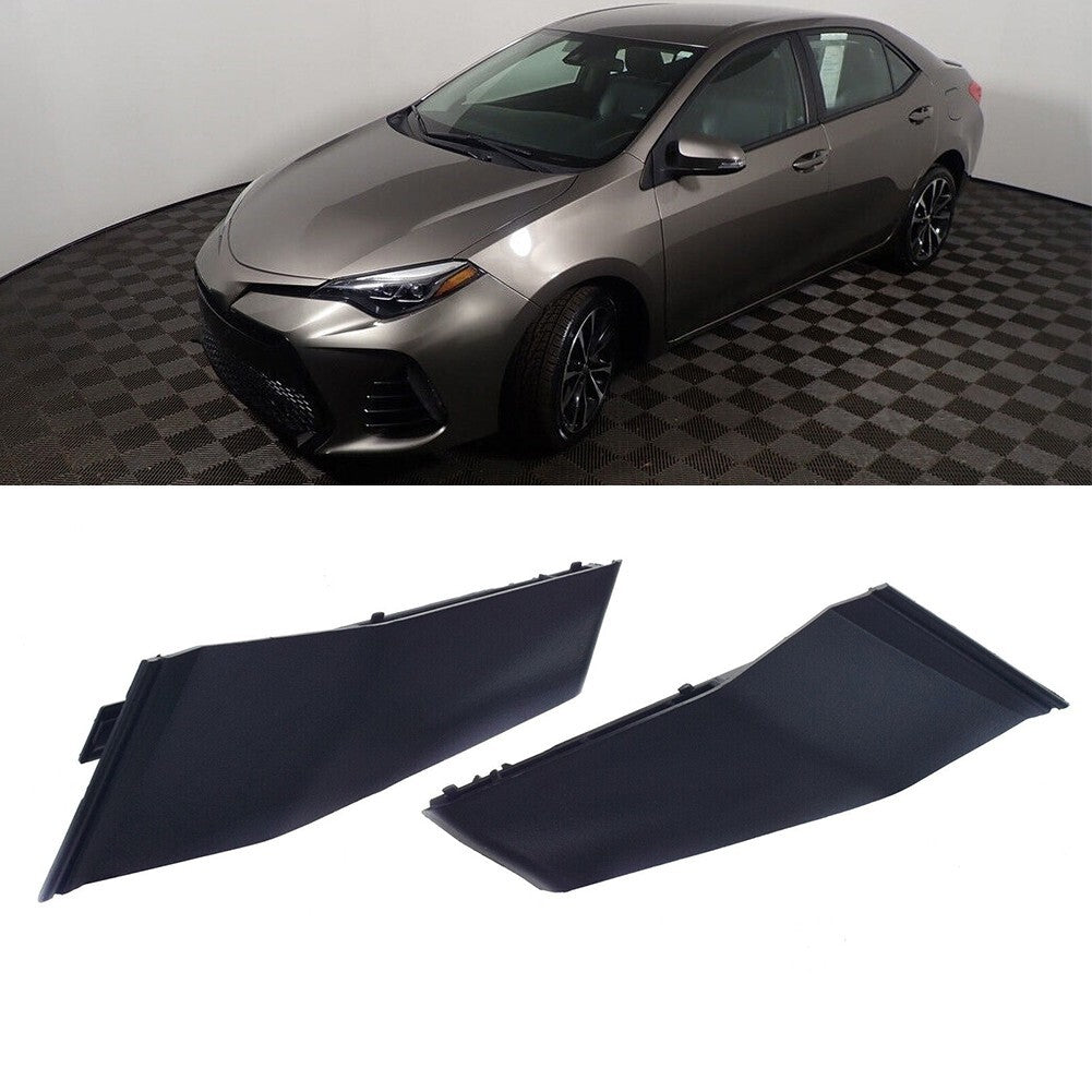 Pair Cowl Side Cover Extension Left+ Right Side for Toyota for Corolla ,2014-2019