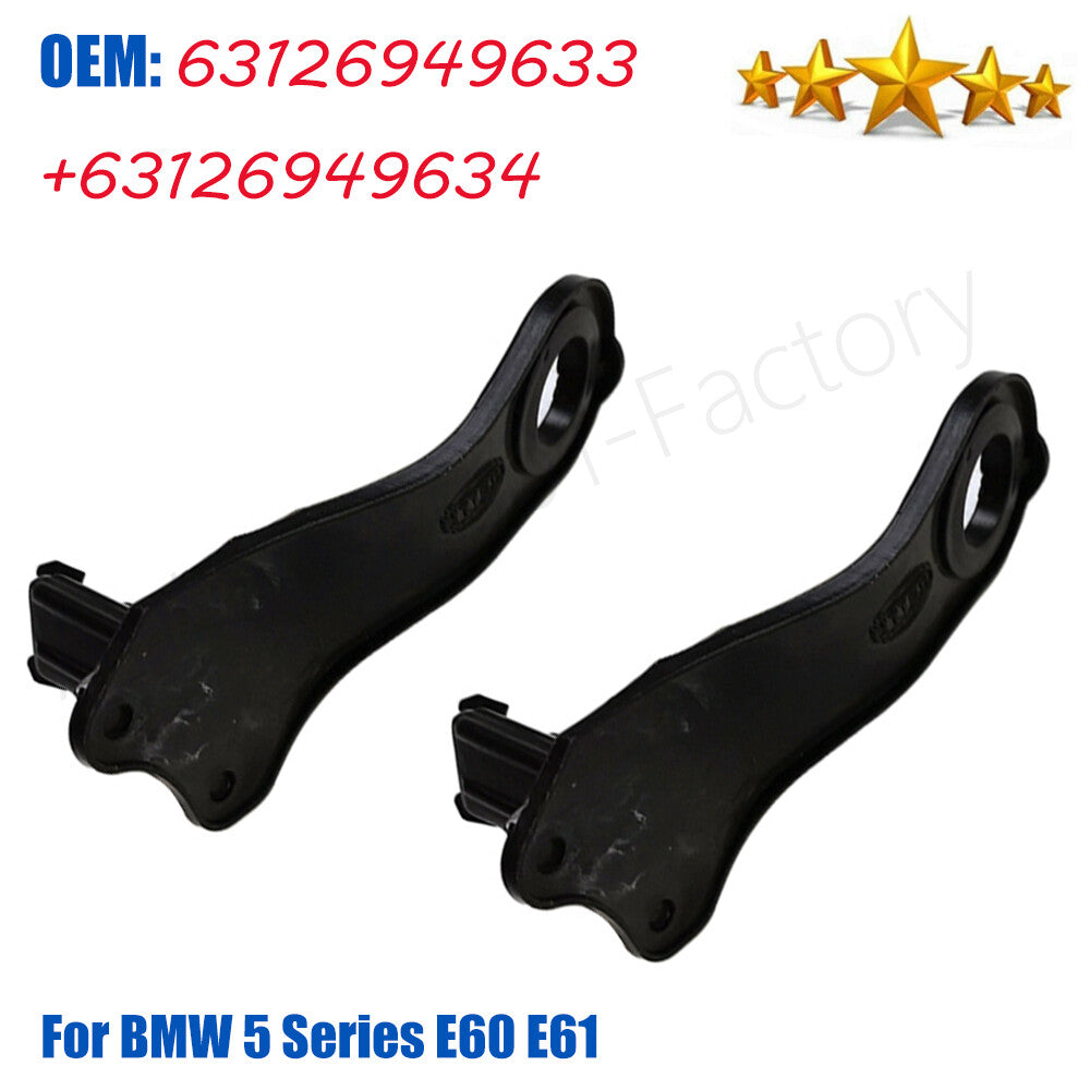 Left+Right Front Headlight Repair Kit Bracket Fixed Clip for BMW 5Series E60 E61
