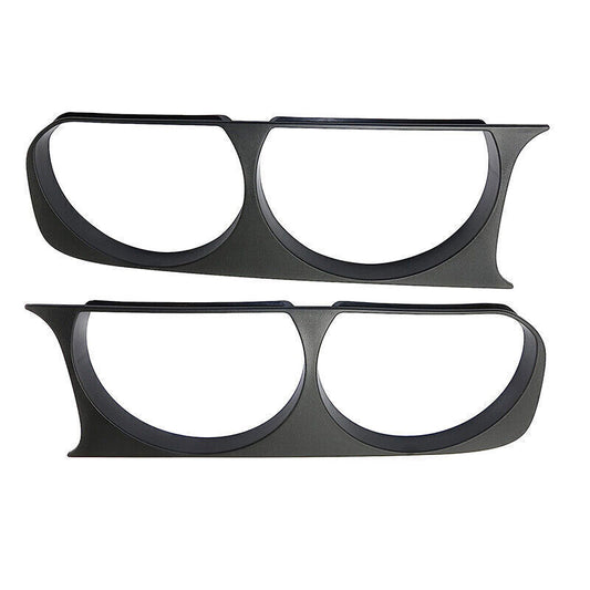 Fits 2008-2014 for Dodge for Challenger 68051527AA LeftRight Headlight Bezel Trim Black