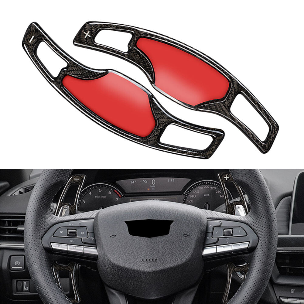 Black Steering Wheel Paddle Shifter Extension for Cadillac CT5 2020-2022