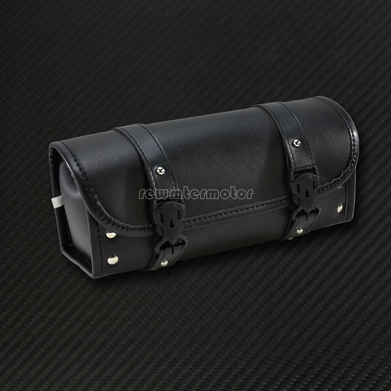 Motorcycle Handlebar Sissy Bar Saddlebag Roll Barrel Tool Bag Fit for Harley